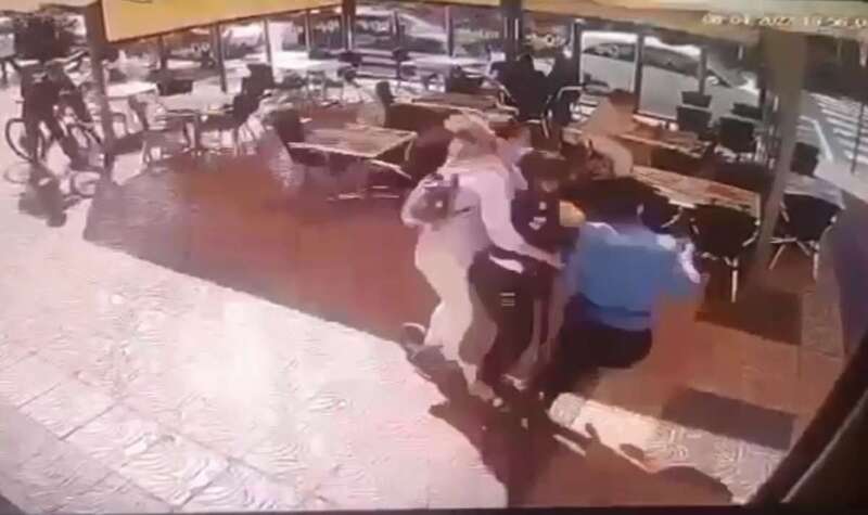 Momento del incidente/TA.